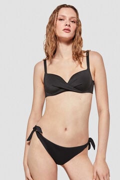Womensecret Adjustable bikini bottoms black