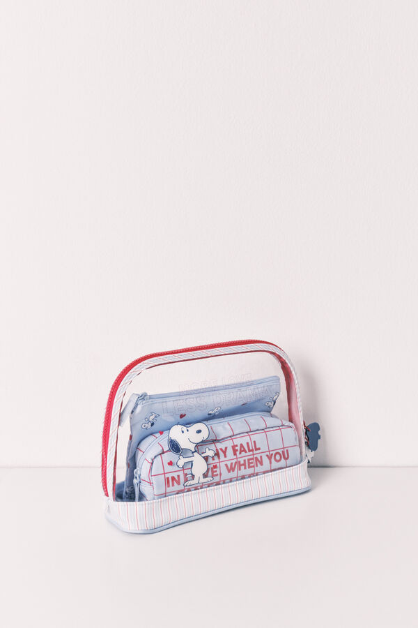 Women'secret Set of vanity cases SNOOPY printed