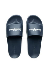 Jack & Jones Men's flip flops with logo blue
