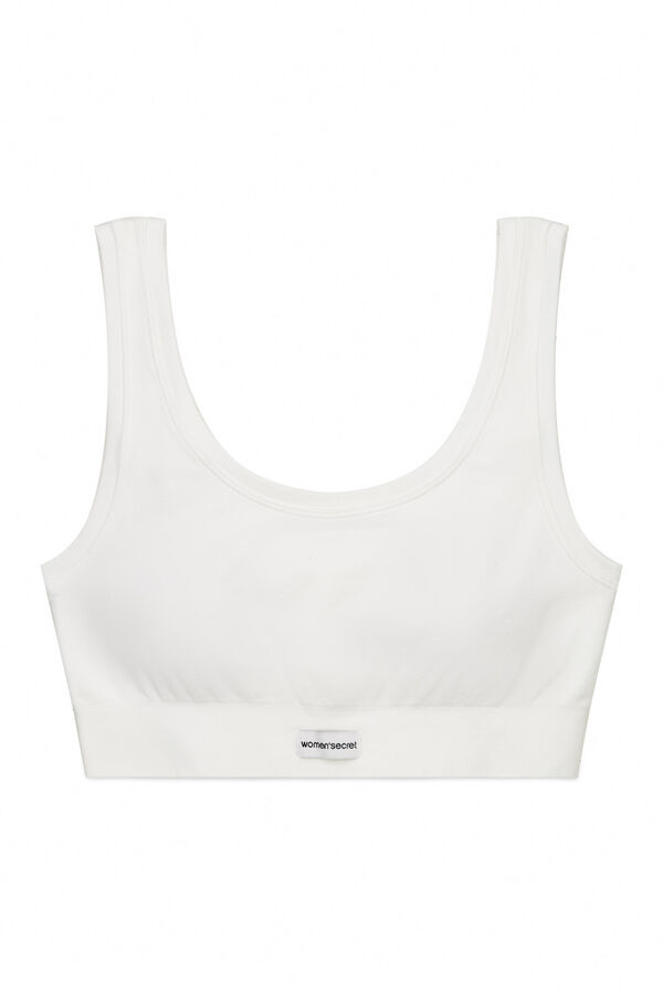 Women'secret White seamless top COZY white
