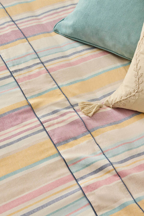 Womensecret Striped yarn dyed sheet Tirkizna