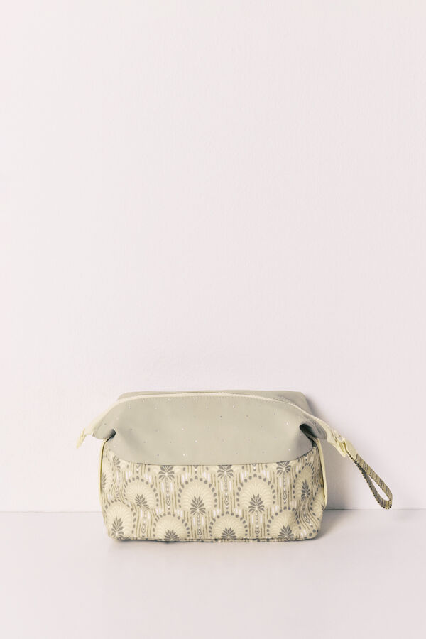 Women'secret Necessaire m&eacute;dia estampada bege