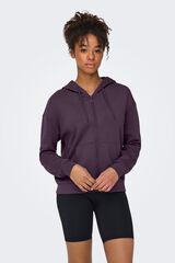 Only Play Zip fastening sweatshirt pink