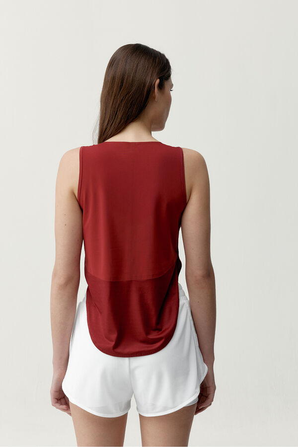 Born Living Yoga Camiseta deportiva Caliope rojo rojo