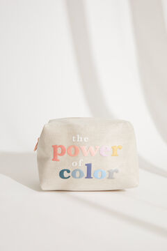 Womensecret Ecru vanity case nude