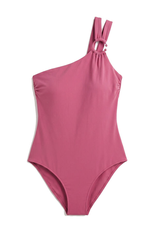 Women'secret Pink asymmetric shaping swimwear pink