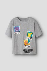 Name it Pokemon T-shirt grey