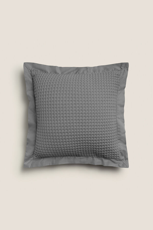 Womensecret Seersucker cushion cover szürke