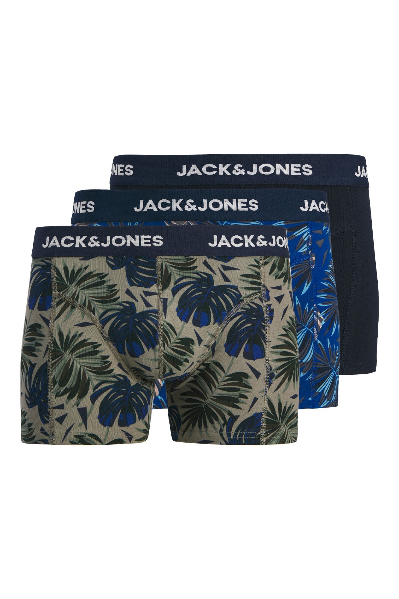 Jack & Jones Boxer trunk em algod&atilde;o