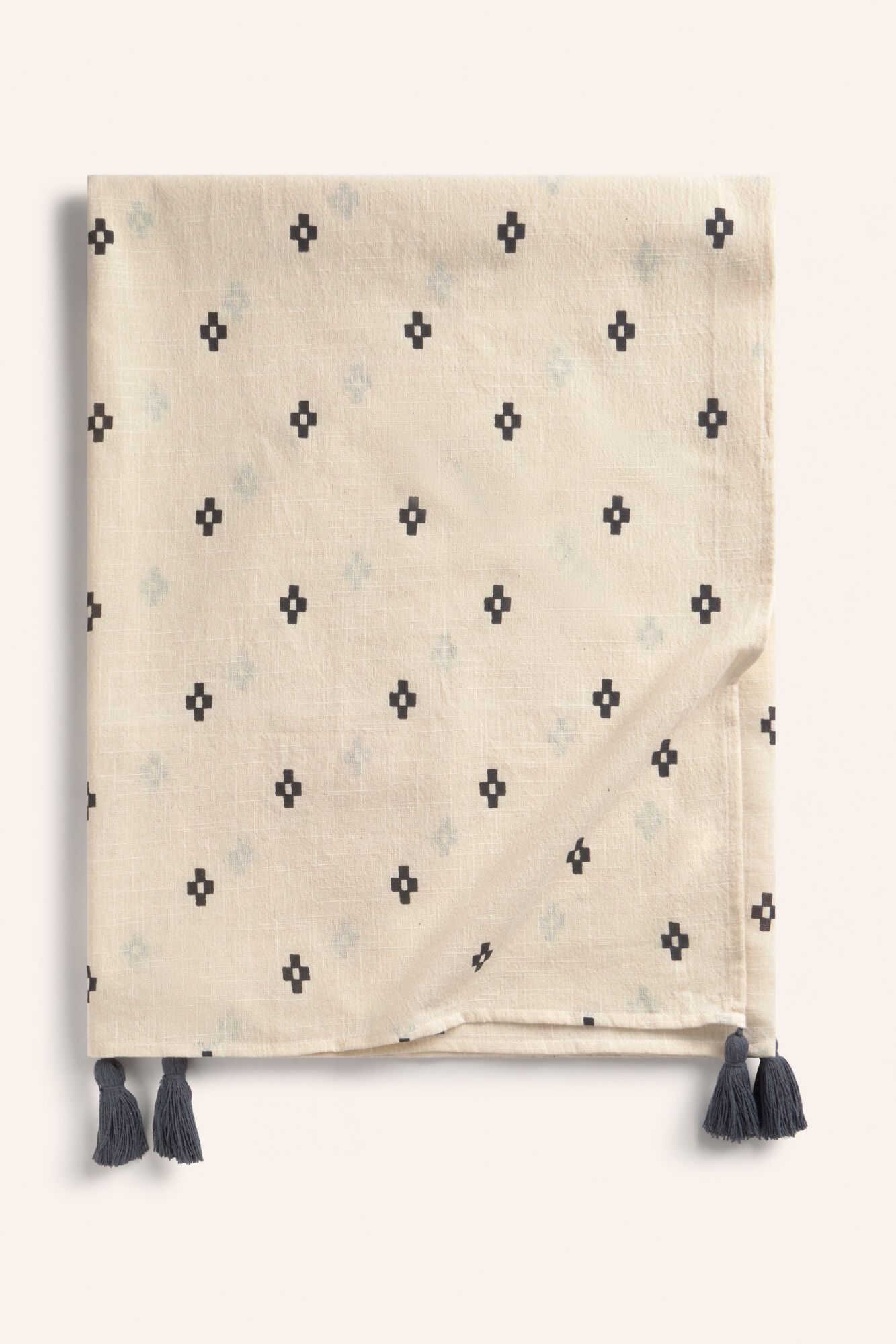 Calma House Mantel de algod&oacute;n de 160x160