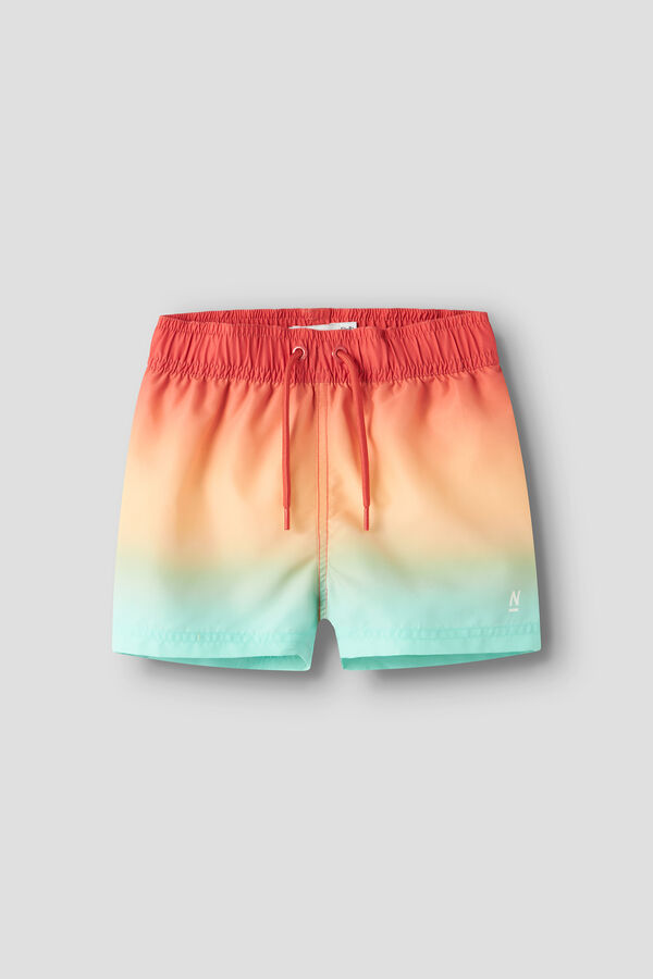 Name it Kid's tie dye swimwear blue