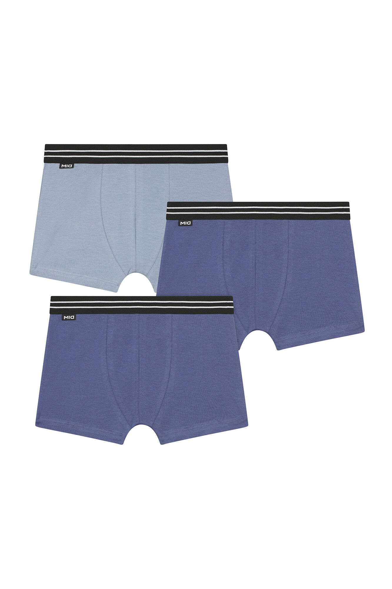 DIM Pack de 3 Boxers de ni&ntilde;o de algod&oacute;n
