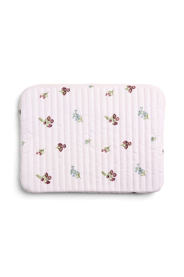 Pieces Printed laptop case pink