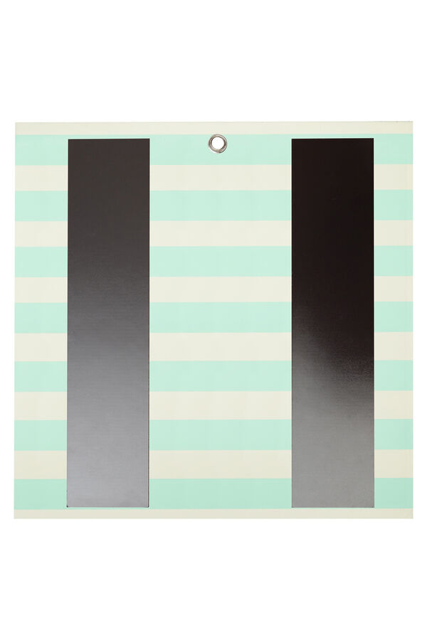 Mr. Wonderful Calendario de pared magn&eacute;tico 2025, bienvenido a tu hogar estampado