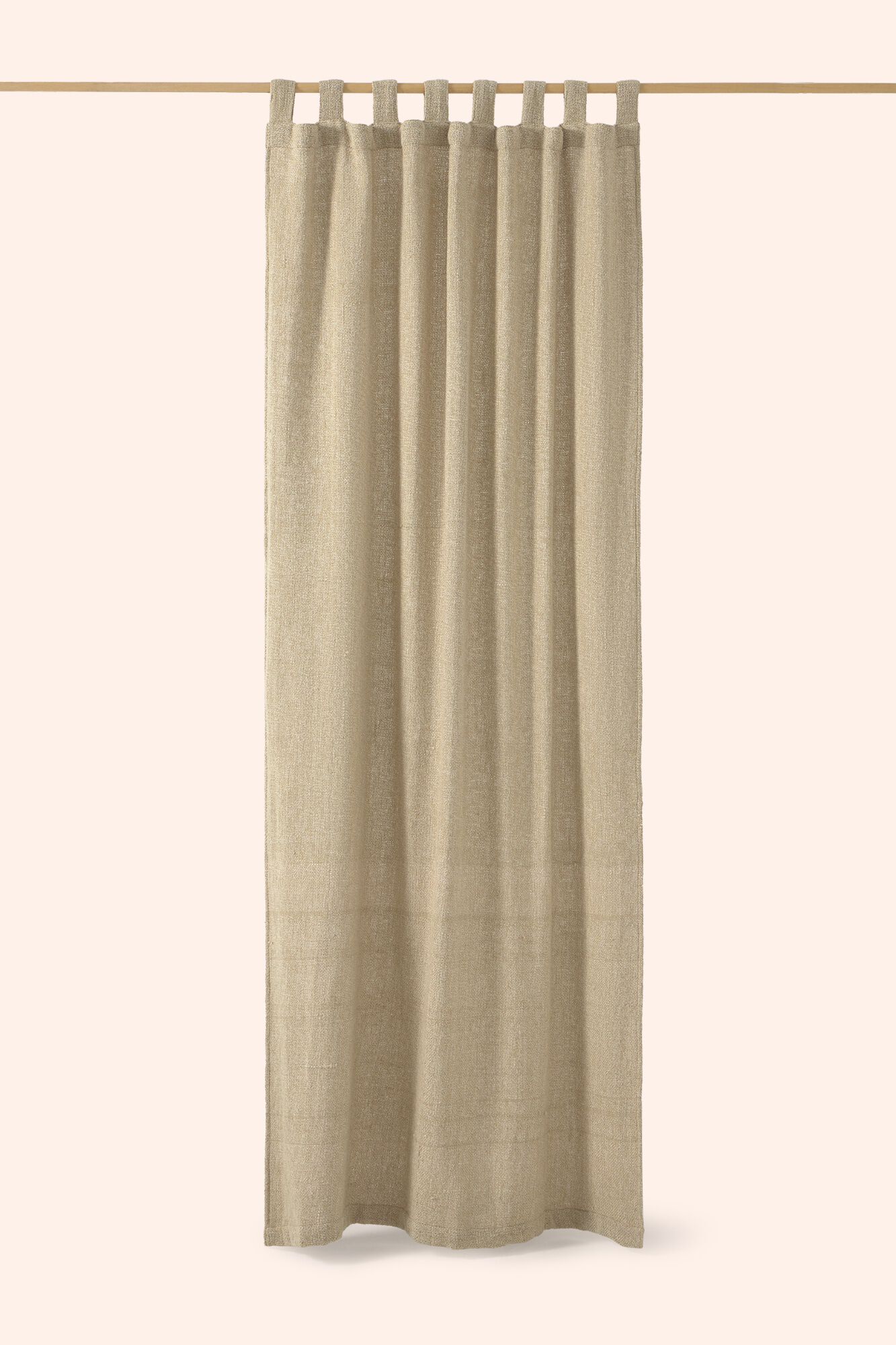 Calma House Cortina de algod&oacute;n de 140x280