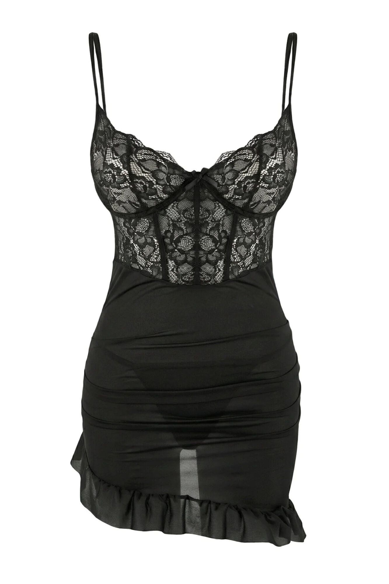 Trendyol Babydoll poli&eacute;ster corte recto