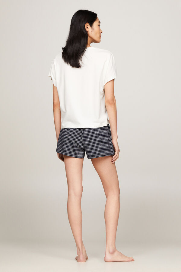 Womensecret Pyjama set with T-shirt and shorts rávasalt mintás