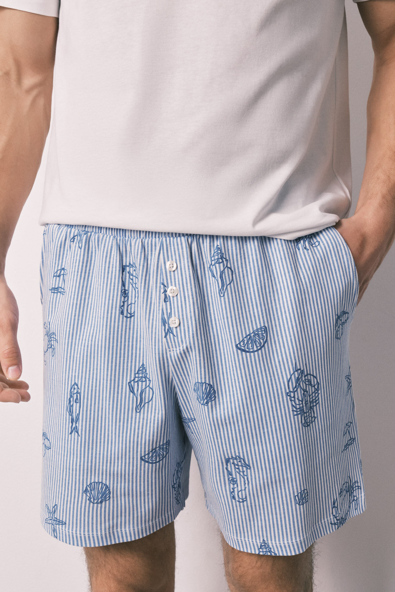 Women'secret Men's cotton short pyjamas Family Collection