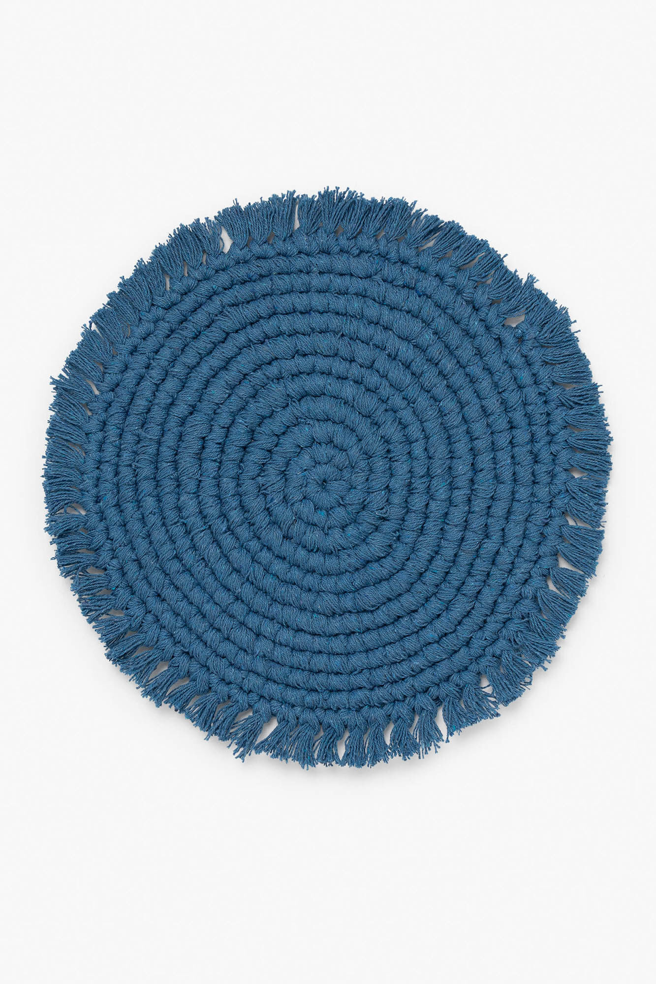 Calma House Tischsets Vera Durchmesser 38 Blau