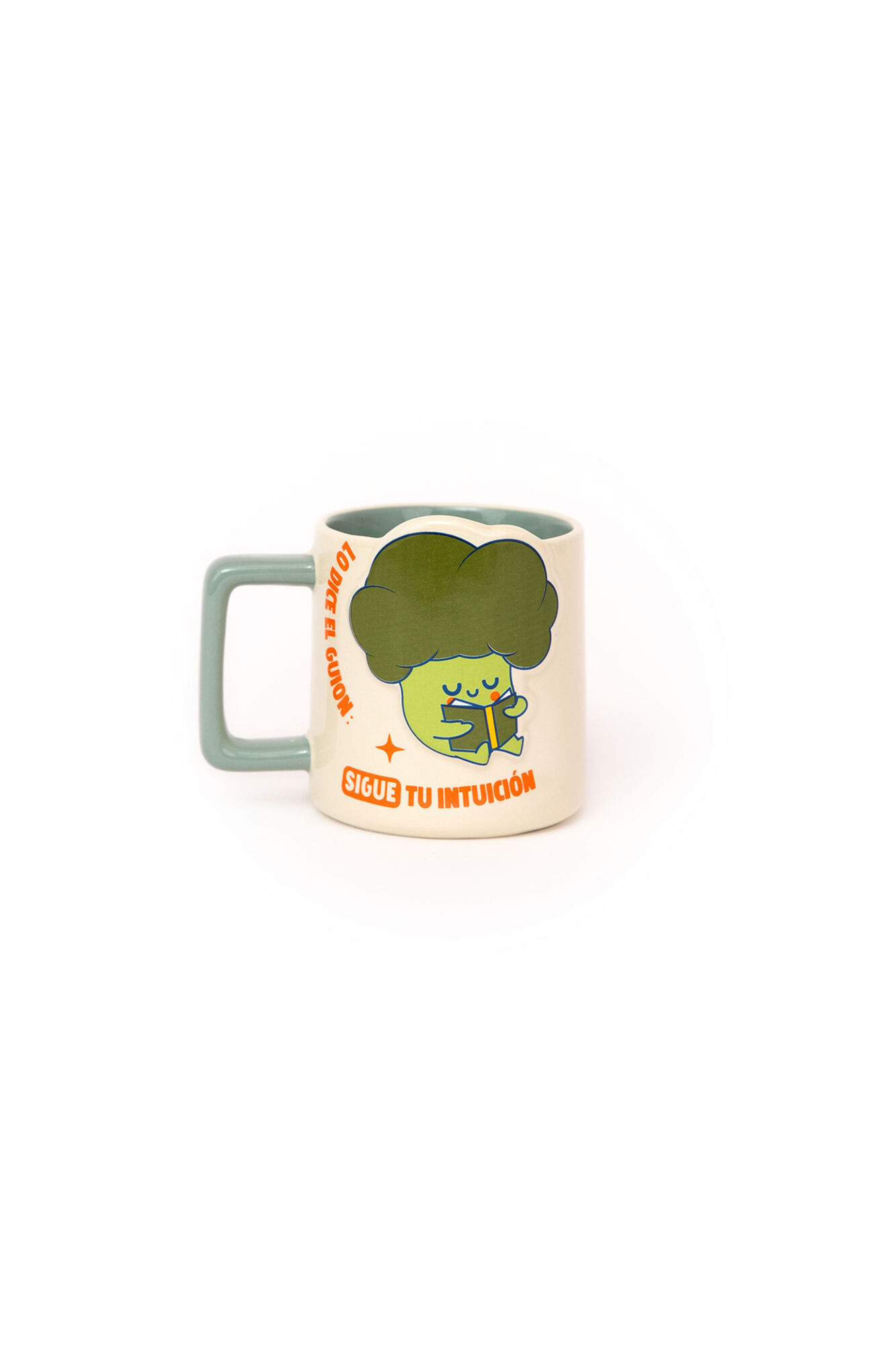 Mr. Wonderful Taza 3D br&oacute;coli - Lo dice el guion: &iexcl;sigue tu intuici&oacute;n!