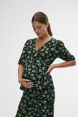 Womensecret Half-sleeve maternity top  Crna