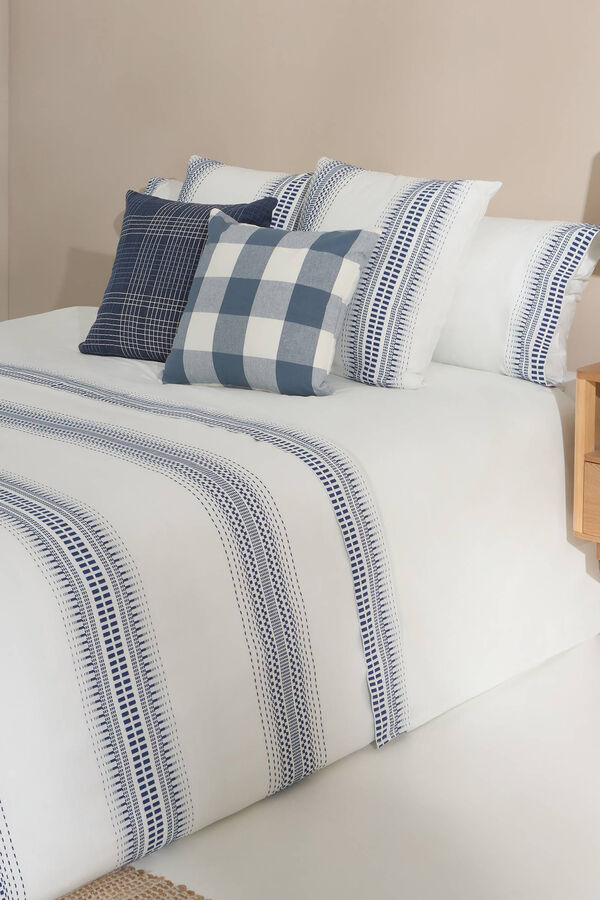 Womensecret Yarn-dyed sheet. For an 80-90 cm bed. fehér