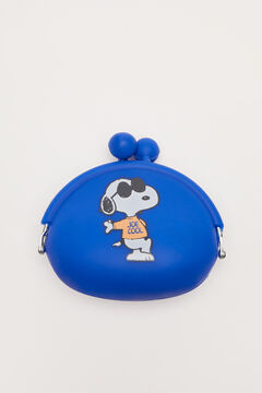 Womensecret Blue Snoopy silicone purse blue