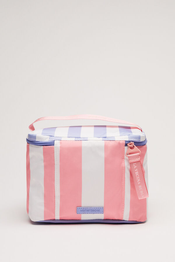 Womensecret La Vecina Rubia portable cooler bag pink