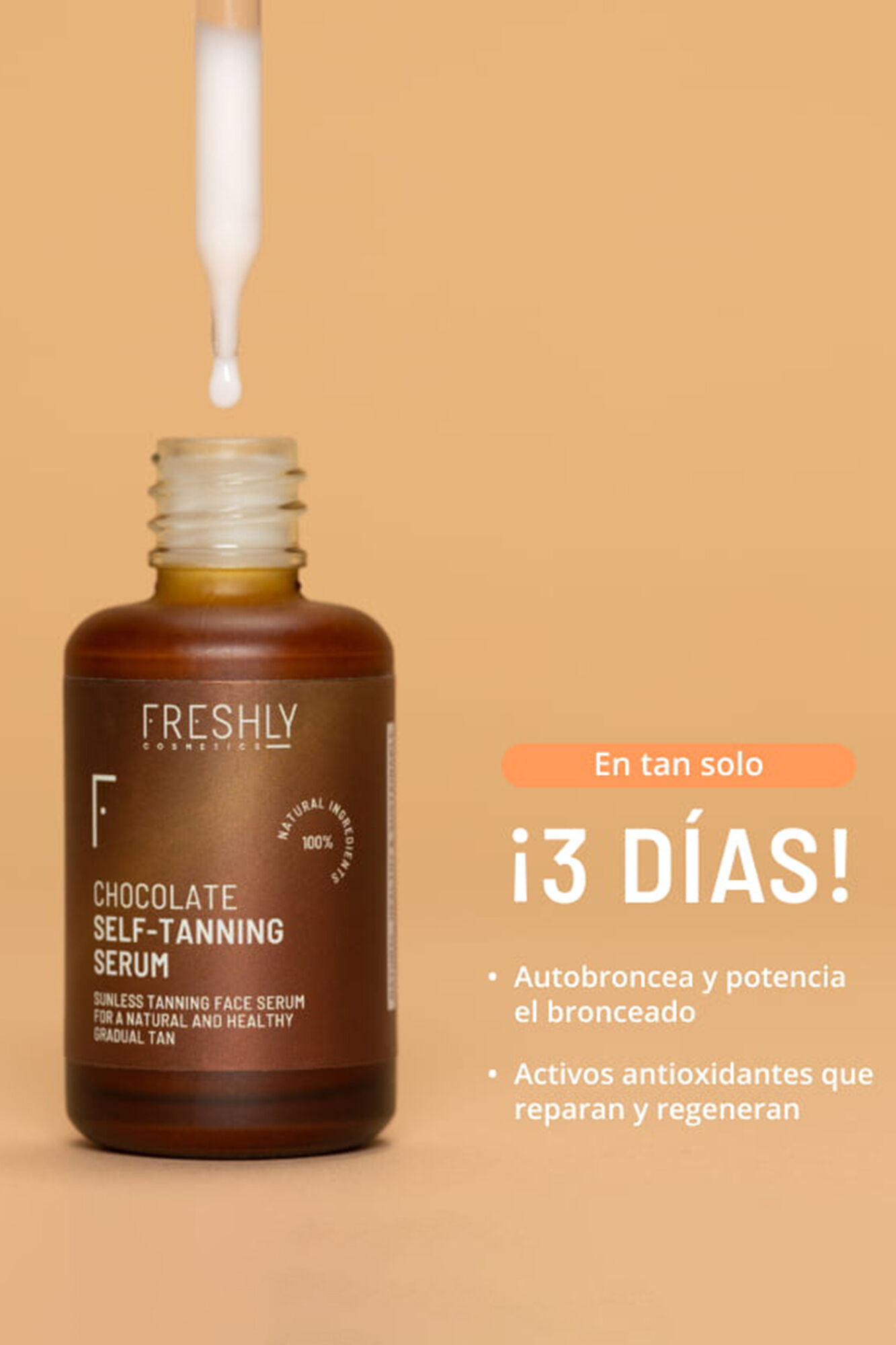 Freshly Cosmetics Autobronceador facial natural