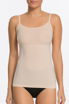 Womensecret Camiseta reductora escote natural nude Spanx természetes