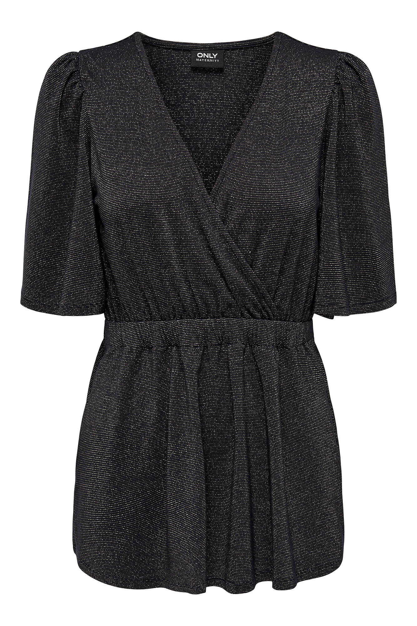 Only Maternity Camisa premam&aacute; manga corta y cintura ajustable