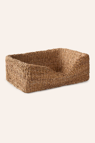 Womensecret Natural Braid 60 x 45 x 23 pet bed nude