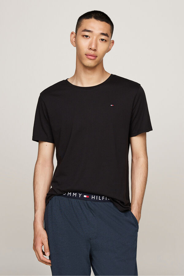 Tommy Hilfiger Pacote de 3 camisetas de gola redonda estampado