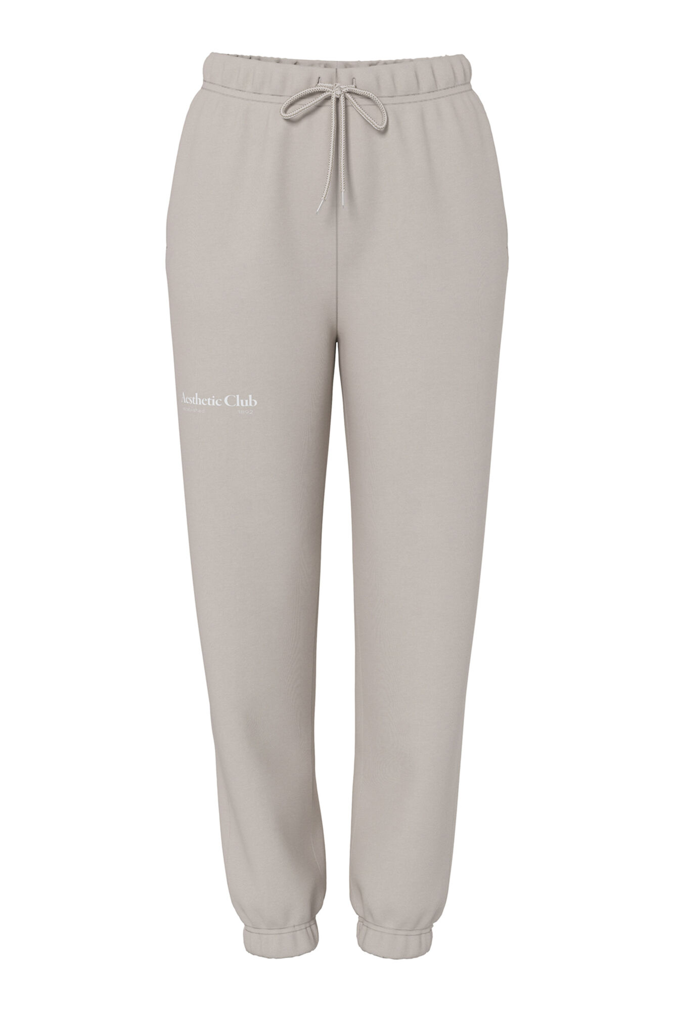 Pieces Pantal&oacute;n ch&aacute;ndal casual beige Aesthetic club