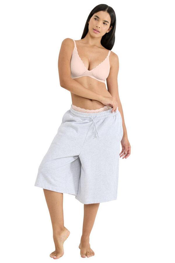 Sloggi Sujetador push up sin aro alta sujeci&oacute;n rosa