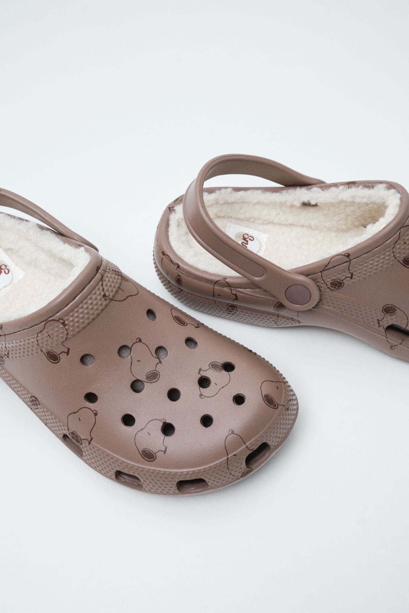 Women'secret Gef&uuml;tterte Clog-Hausschuhe