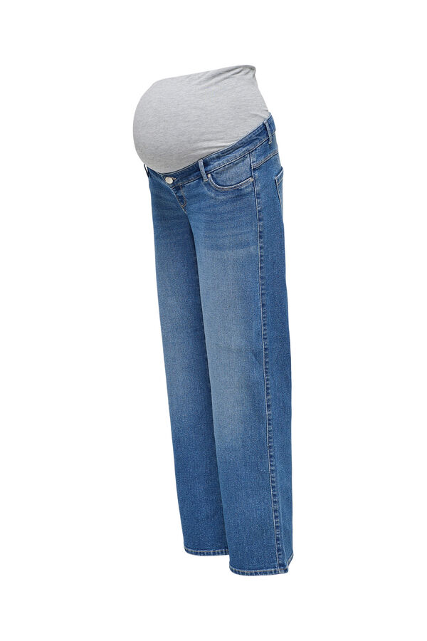 Only Maternity Jeans wide leg maternity azul