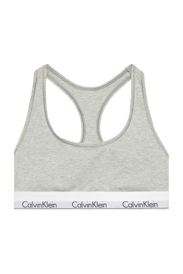 Calvin Klein Sujetador bralette gris
