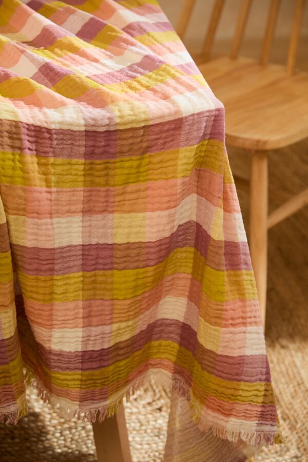 Calma House Obrus Nasau wielokolorowy 160x200 wzorzysty