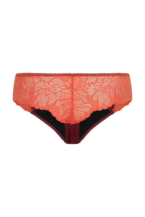 Modibodi lace menstrual thong printed