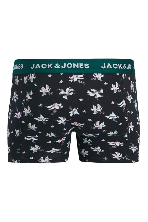 Jack & Jones Pack 3 boxers estampados azul