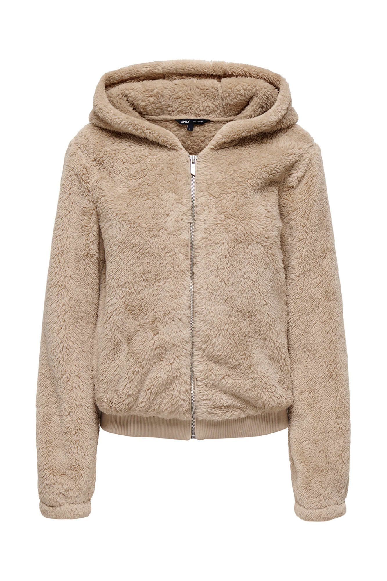 Only Maternity Chaqueta de pelo con cremallera maternity