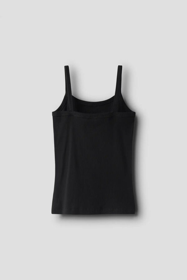Lmtd Top de tirantes negro