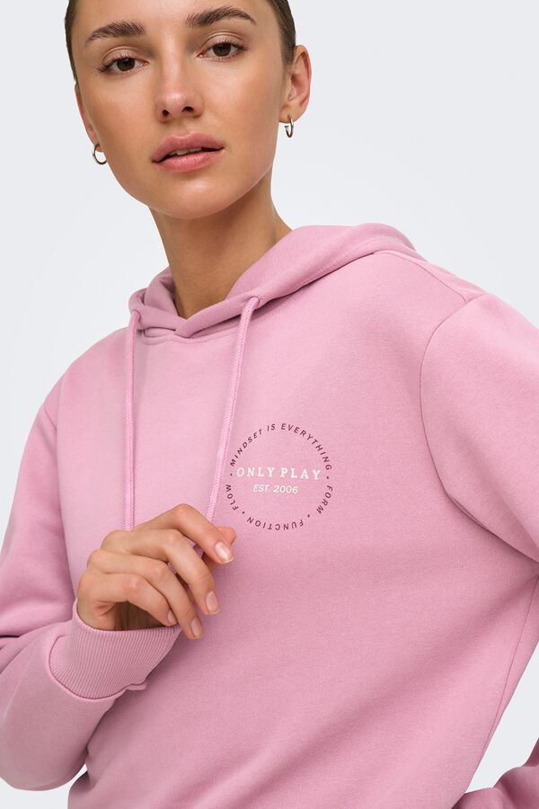 Only Play Sudadera con capucha morado/lila