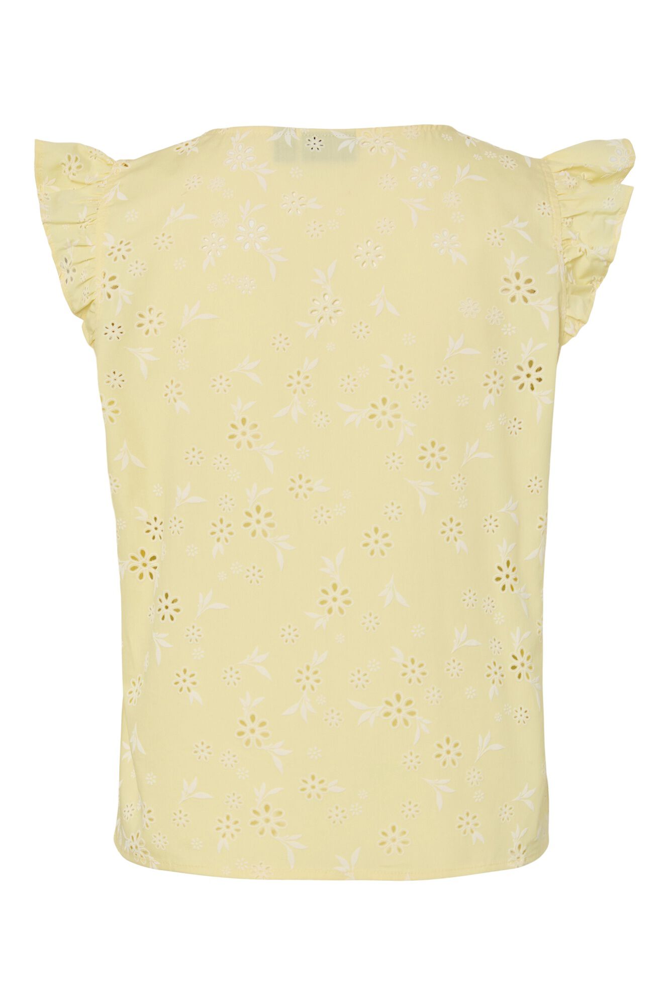 Pieces Top mit V-Ausschnitt und R&uuml;schen