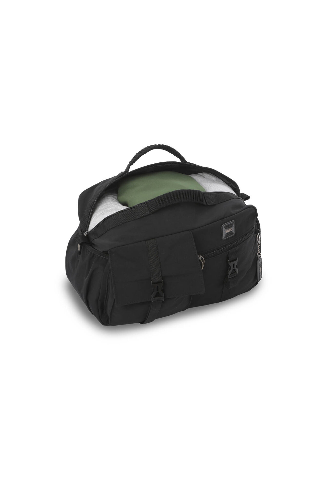 Totto Schwarze/dune-spa-tasche s