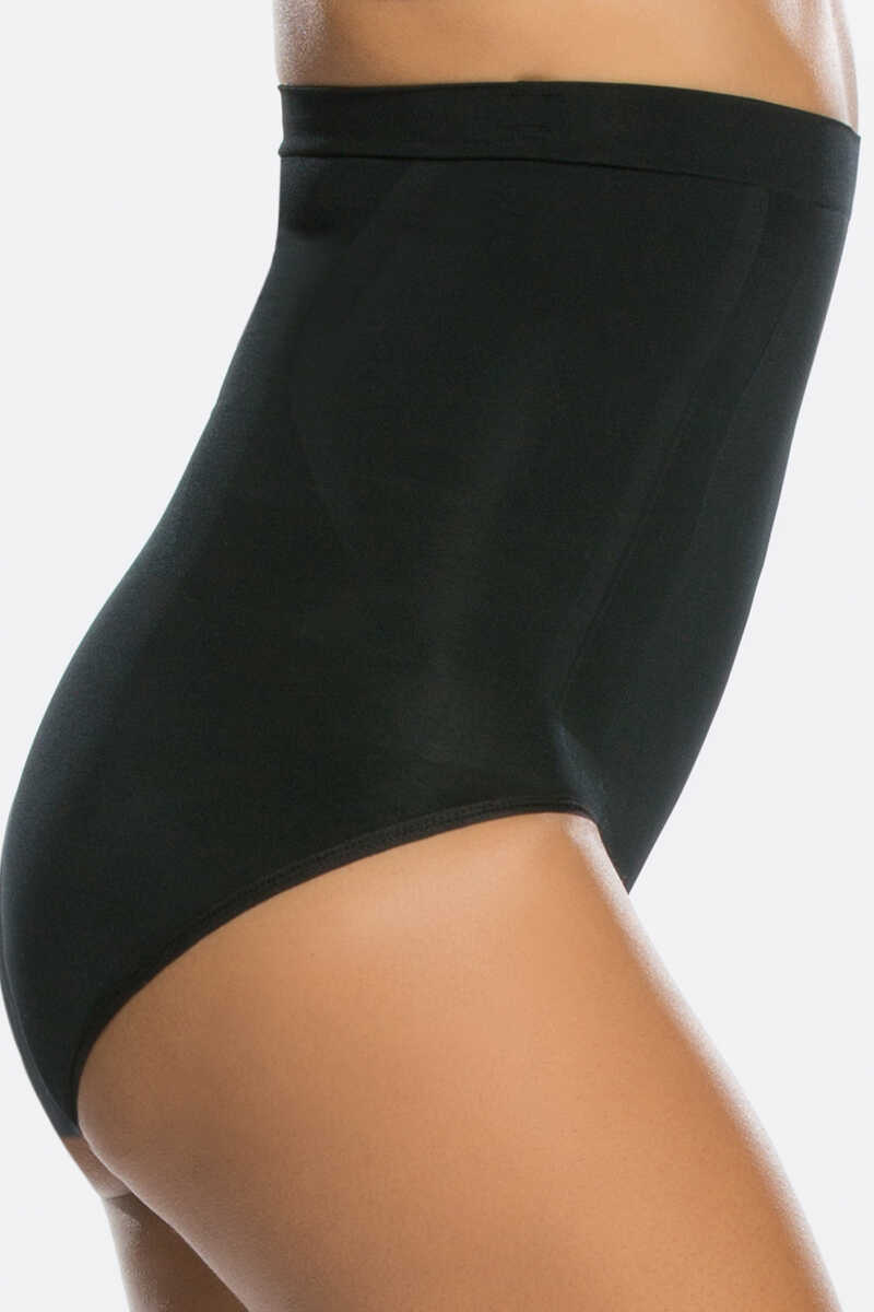 Braguita faja pantalón reductora invisible negra Spanx, Cuecas de mulher