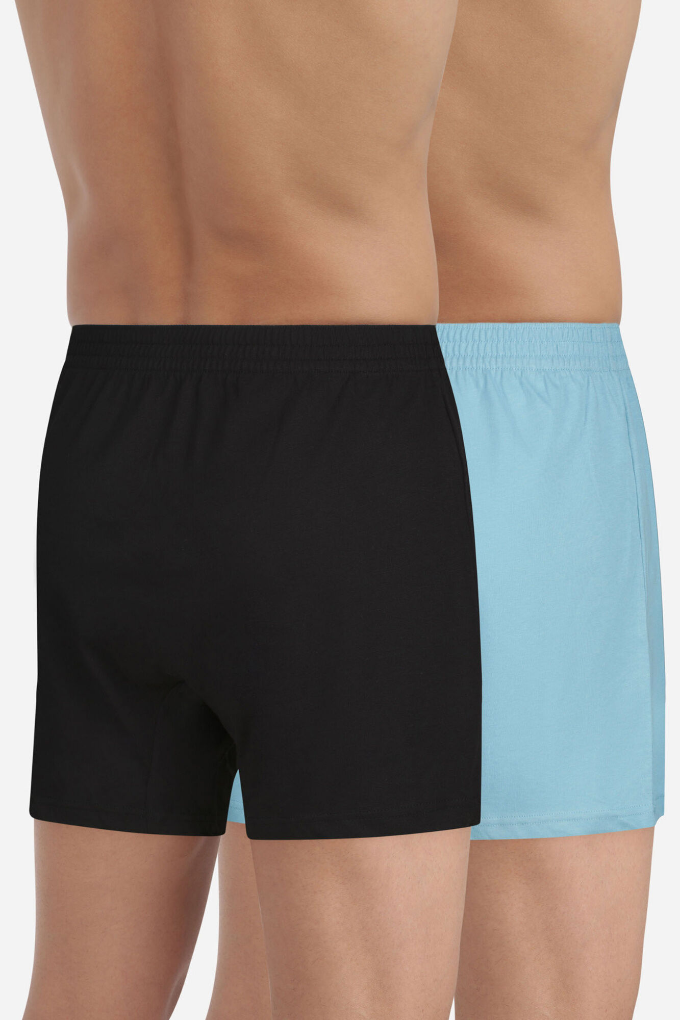 DIM Lot de 2 cale&ccedil;ons longs 100% coton