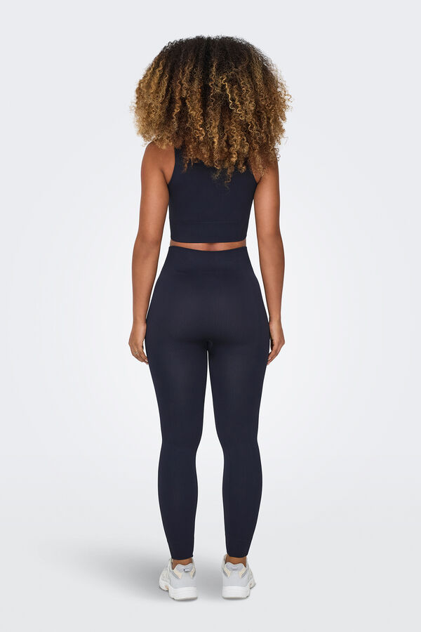 Only Play Suti&atilde; esportivo sem costura azul