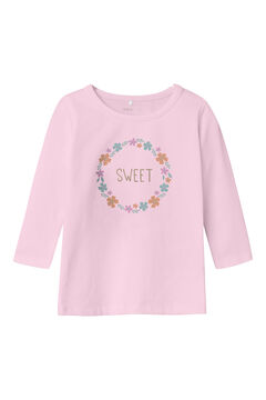 Womensecret Camiseta sweet niña rosa